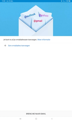 Selecteer Een e-mailadres toevoegen
