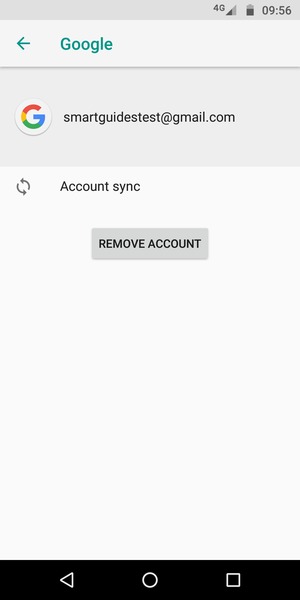 Select Account sync