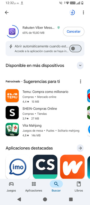 Espere a que el proceso de instalación finalice