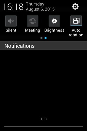 Select the Settings button