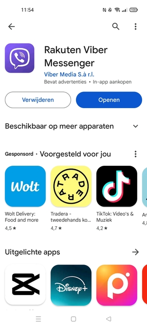 Selecteer Openen