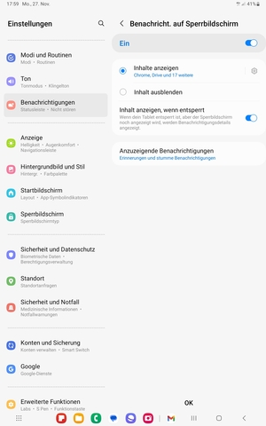Wählen Sie Ihre bevorzugten Optionen und wählen Sie OK