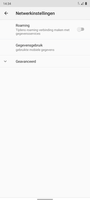 Selecteer Geavanceerd
