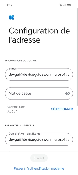Saisissez votre mot de passe