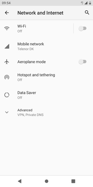 Select Mobile network