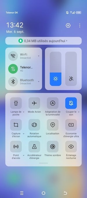 Sélectionnez Adaption de la luminosité