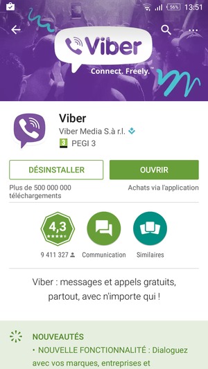 Sélectionnez OUVRIR