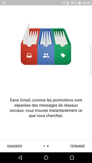 Sélectionnez TERMINÉ