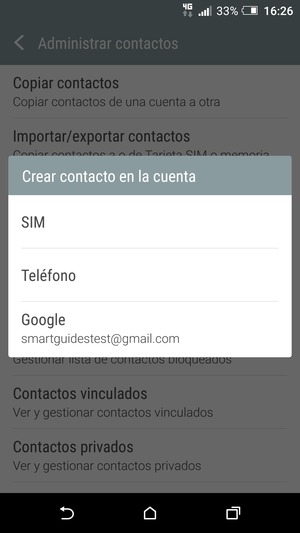 Seleccione Google