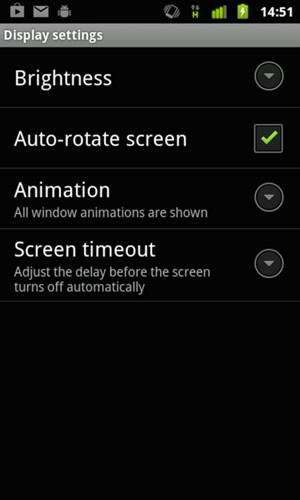 Select Brightness
