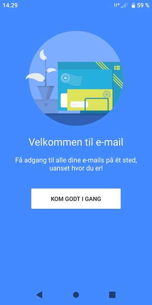 Vælg KOM GODT I GANG