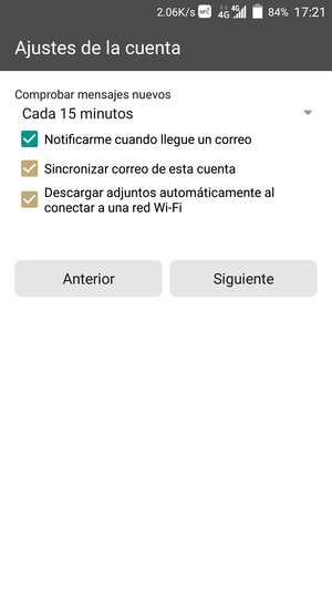 Seleccione Siguiente