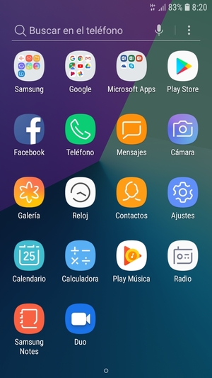 Seleccione Ajustes