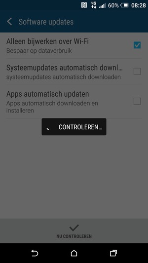 Wacht tot de zoekopdracht beëindigd is