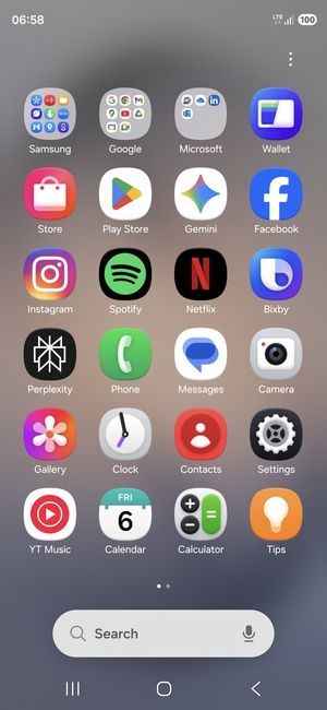 Select Settings