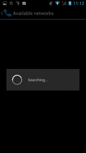 Wait for the search to finish