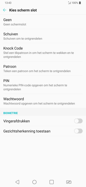Selecteer Patroon