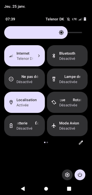 Désactiver le Localisation