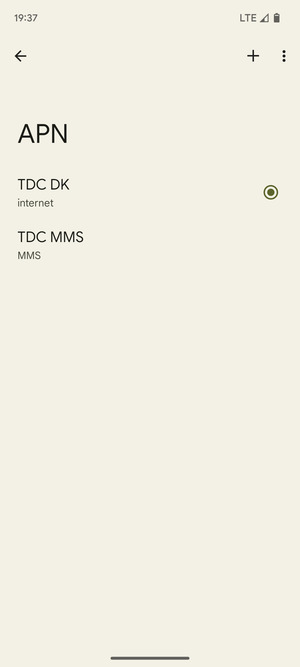Votre téléphone est maintenant configuré pour les MMS