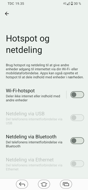 Vælg Wi-Fi-hotspot
