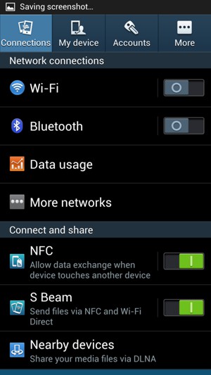 Select Wi-Fi