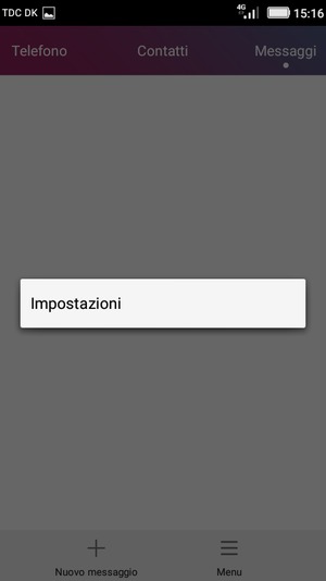 Seleziona Impostazioni