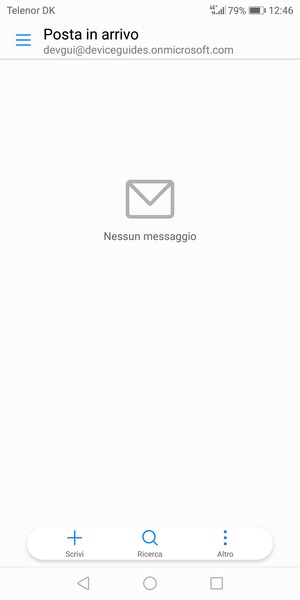 Il tuo account è pronto per l'uso
