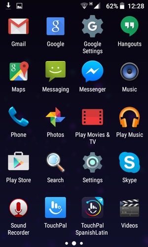 Scroll to and select Settings