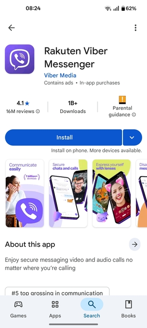 Select Install