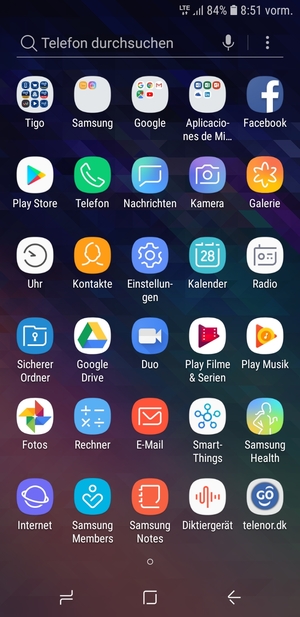 Wählen Sie E-Mail