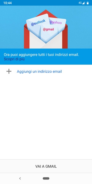 Seleziona Aggiungi un indirizzo email