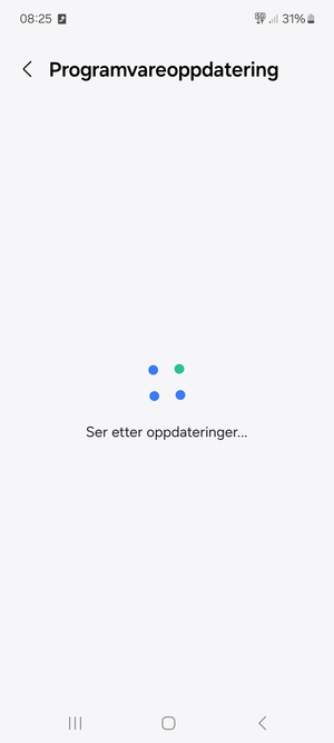 Vent til søket er ferdig