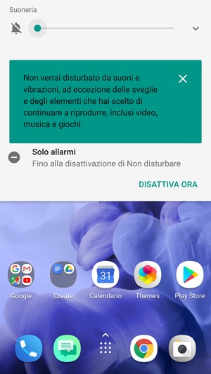 Premi una volta per la modalità silenziosa