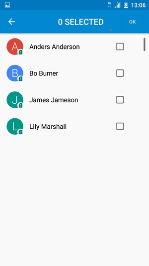 Select 0 SELECTED
