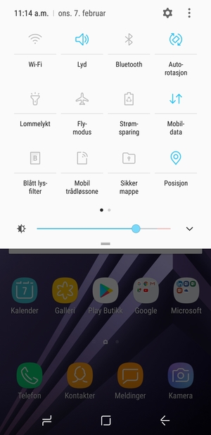Slå av Posisjon