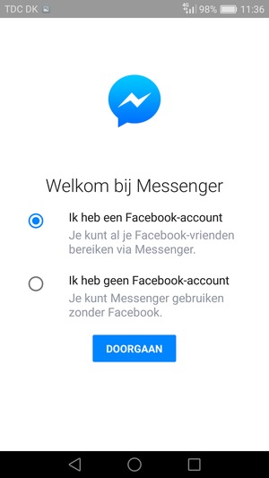 Uw app is klaar voor gebruik