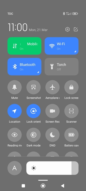 Turn off Wi-Fi and Bluetooth