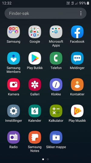 Velg Samsung