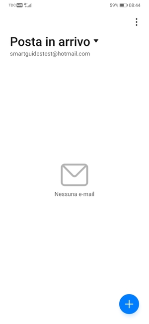 Il tuo Hotmail è pronto per l'uso