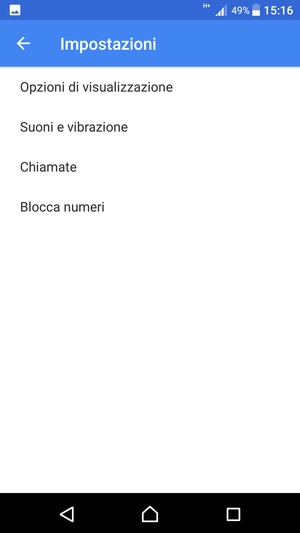 Seleziona Chiamate
