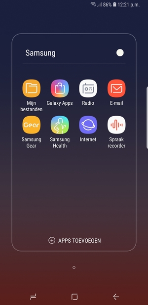 Selecteer E-mail