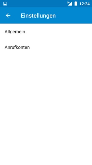 Wählen Sie Anrufkonten