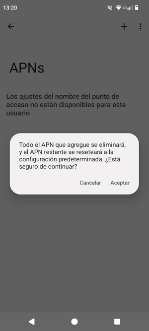 Seleccione Aceptar