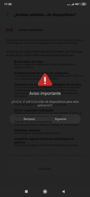 Seleccione Siguiente
