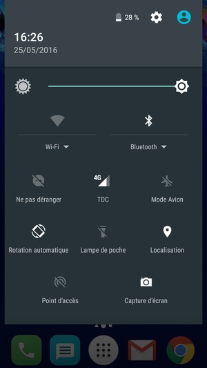Désactiver le Wi-Fi et le Bluetooth