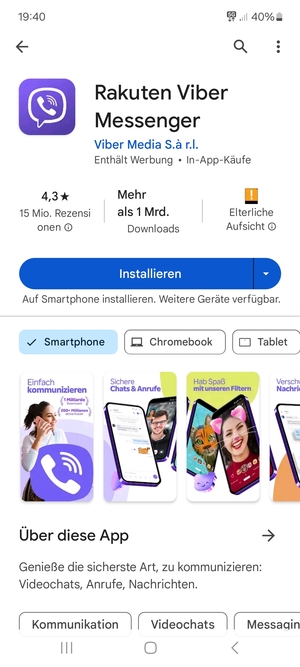 Wählen Sie Installieren