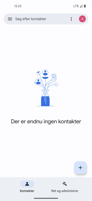 Vælg Ret og administrer