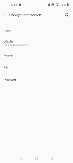 Wählen Sie Muster