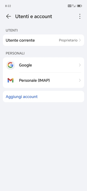 Seleziona Google