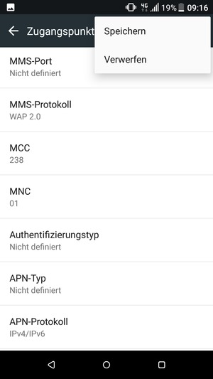 Wählen Sie Speichern